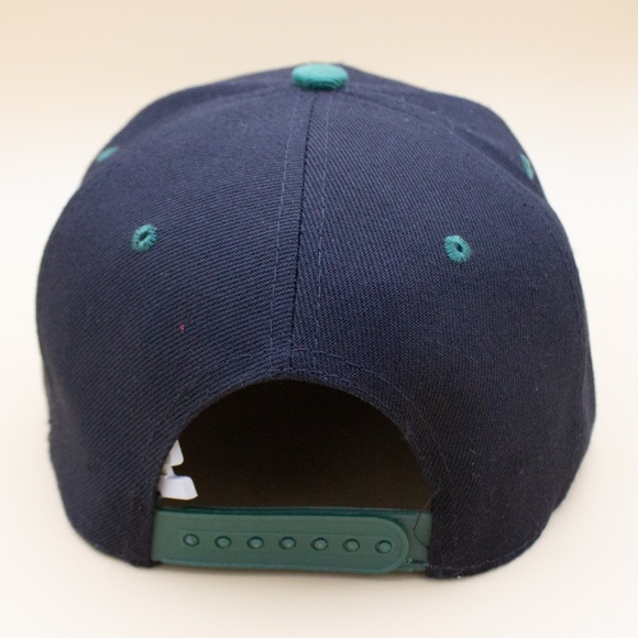 Green Bay New Century Adjustable Snap Back Tab Flat bill Hat Men's Size OSFM - Picture 4 of 6